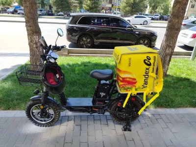 Скутер в хорошем состоянии