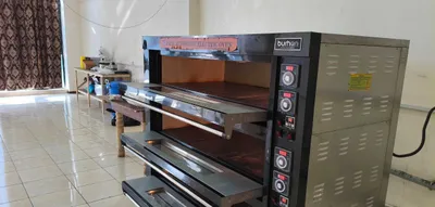 R&M Automatic Electric Oven - 3 yarus, 9 ta list bilan