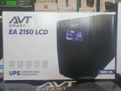 UPS AVT SMART 1500 LCD AVR uzluksiz quvvat manbai 1
