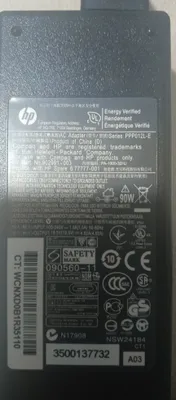 Блок питания HP 90 Вт — 19,5 В, 4,62 А 1
