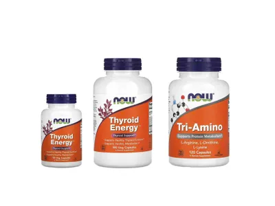 NOW Foods Thyroid Energy Tri-Amino Tri Amino 1