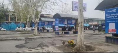 Farĝona ostanofkasida reklamа/Реклама на oстанофка /Остановкада реклам 1