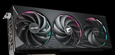Aourus 5060 Elite OC 8Gb uch ventilyatorli, kuchli, jim va salqin. 1