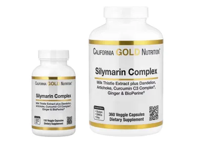 California Gold Silymarin Complex silimarin kompleksi 1