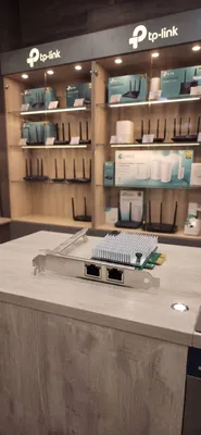Доставка. PCIe Realtek RTL8111H Dual RJ45 Gigabit 1