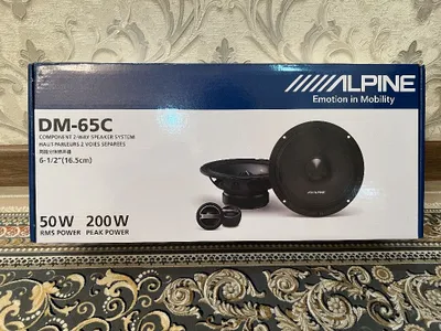 Alpine DM-65C Компонентные двухполосные динамики (16,5 см) 1