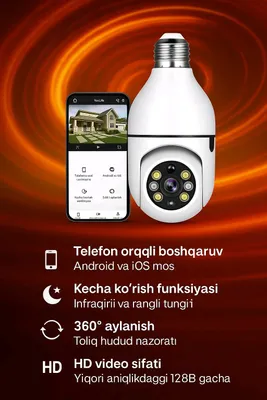 Wifi kamera - uy va ofisni kuzatish mumkin 1