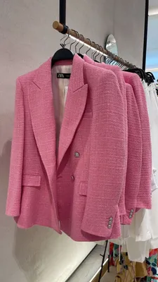 Твидовый костюм ZARA 1