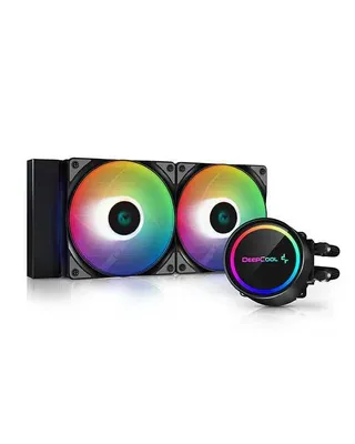 DEEPCOOL GAMMAX L240 ARGB (White/Black) suyuqlik bilan sovitish tizimi 1