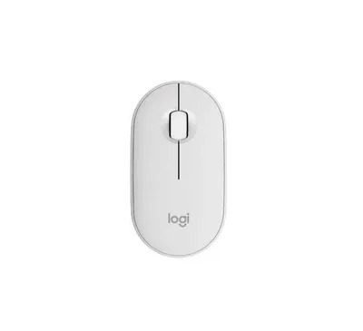 Logitech Pebble Mouse 2 M350s sichqonchasi (Tonal White) 1