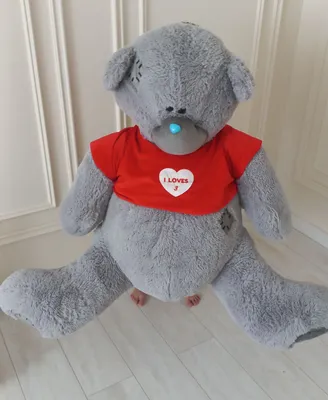 Katta yumshoq Teddy ayiqchasi, bo‘yi 131 sm + sovg‘aga yumshoq ayiqcha 1
