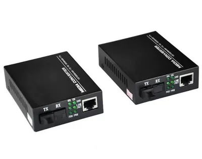 Медиаконвертер 25 км HTB-3100A/B - 1 пара 1