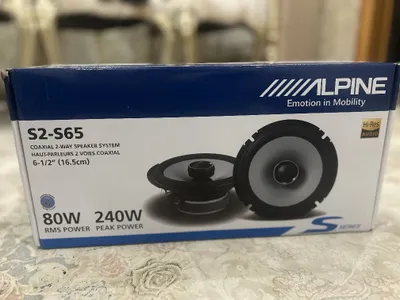 Alpine S2-S65 2-компонентная акустика 1
