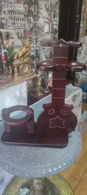 Подставка для бутылки и фужеров 1