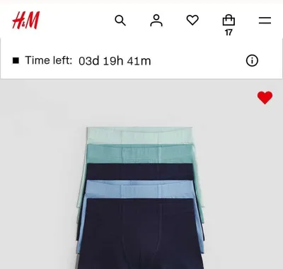 O‘g‘il bola uchun bokschi ichki kiyimlar, H&M, Angliya. Yangi. 5 dona to‘plam. 1
