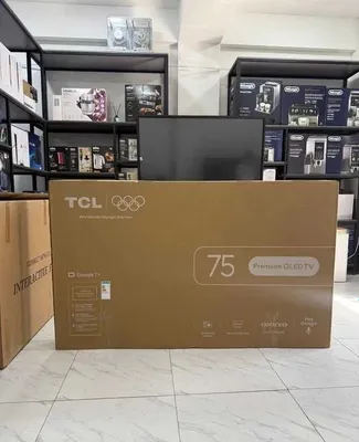 TCL 75/85 4K Smart TV Google TV televizori, shahar bo‘ylab bepul yetkazib berish 1