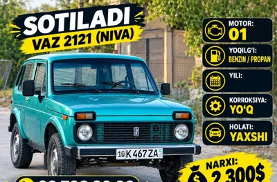 Нива 2121, 1980 года, Чирчик 1