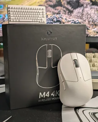 Ультралёгкая мини Мышь Keychron M4 4K 1