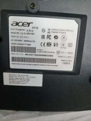 Видеопроектор Acer с гарантией 1