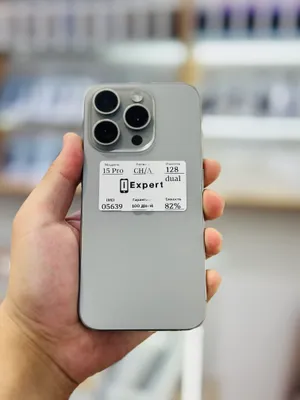 iPhone 15 Pro 82%, 128 ГБ без первоначального взноса 1