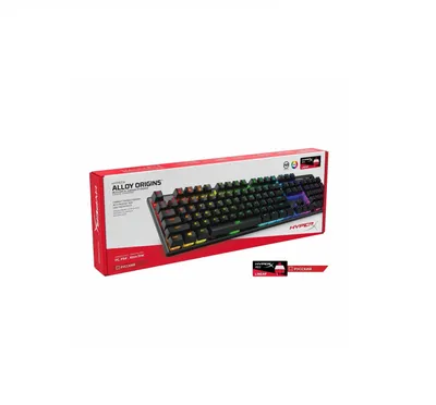 ^HyperX Alloy Origins PBT klaviaturasi - HyperX Linear Red Switches, RU 1