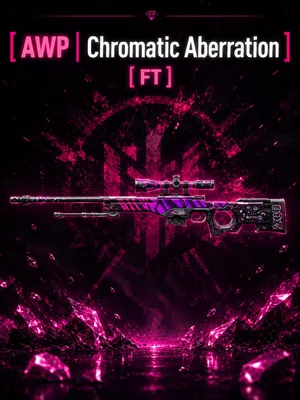 Cs uchun skin [ AWP | Chromatic Aberration ]     [FT]