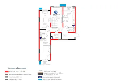 Продажа 3-комн. кв. 99 м², Яшнабадский 1