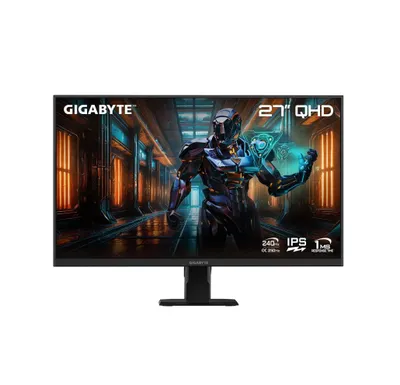 Gigabyte 27" GS27Q-EK /IPS/165 Hz/1 ms/QHD/HDMI/Black monitori 1