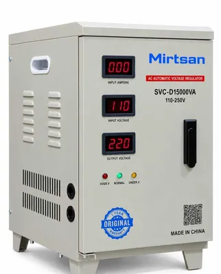 Mirtsan SVC-D15000VA 15 кВА, стабилизатор 15 кВА, 220 В ±3% 1