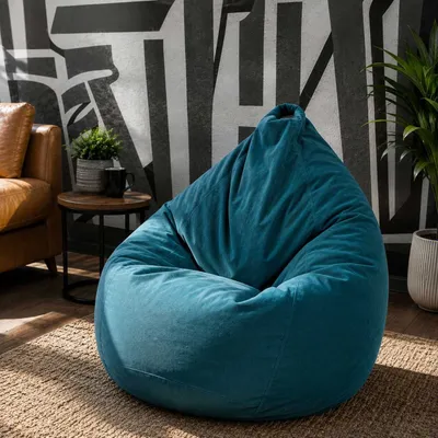 Кресло мешок, бин бэг, Bean Bag, мягкий пуфик