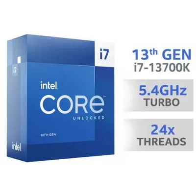 Core i7-13700K protsessori / 13-avlod / LGA 1700 / 3.40–5.40GHz / 24MB/30MB 1