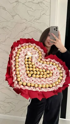 Katta Shokoladli buket, Rafaello, Roshen shokoladl