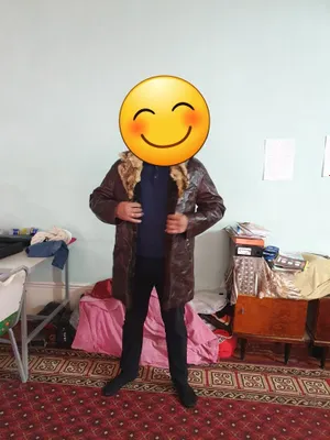 Пальто натуральный мех и кожа 1