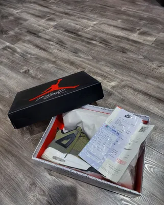 Nike Air Jordan 4 Olive 1