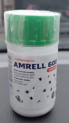 Amrell 600 уничтожает все виды насекомых 1