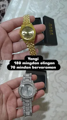Yangi soatlar juda chiroyli turadi 1
