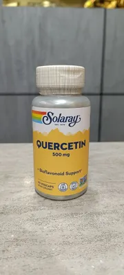 Solaray kversetin 500 mg, 90 ta vegetarian kapsula