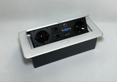 Напольная Настольная розетка Лючок Socket Короб в Ташкенте 1