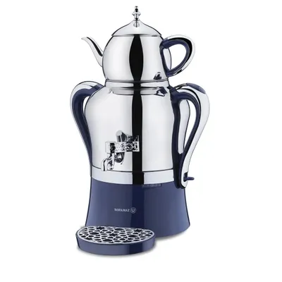 Самовар Korkmaz Hanedan Azura Inox/Chrome A843 1