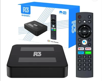 R3 Smart box, прошитый, 1000 каналов, Smart TV, смарт-приставка 1