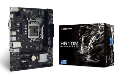 Biostar H510mhp + core i3-10100 + DDR4 8GB 1