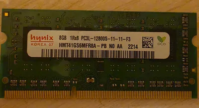 Noutbuk uchun dd3 8GB tezkor xotira 1