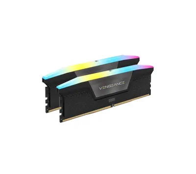 Corsair Vengeance DDR5 64GB (2x32GB) RGB 6400MHz kompyuter xotirasi 1