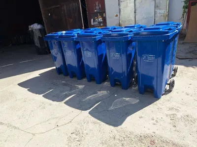 120 l, 240 l, 360 l, 660 l, 770 l, 1100 l hajmdagi chiqindi qutilari 1