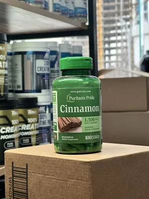 Puritan's Pride Cinnamon 500 mg 100 kapsula 1