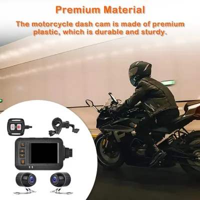 Регистратор для мотоциклов и скутеров, мото видеорегистратор, moto rec 1