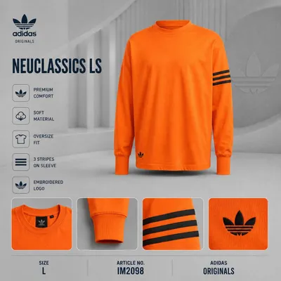 Adidas Originals Neuclassics LS (IM2098) 1