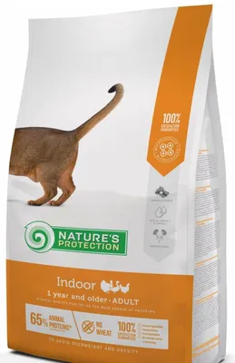 Сухой корм nature's protection indoor 2 kg 1