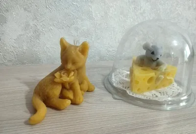 Декоративное мыло и свеча. 1