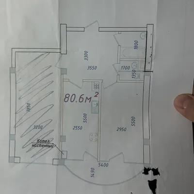 Yashnobod tumanida 80 m² maydonli 2 xonali kvartira sotiladi